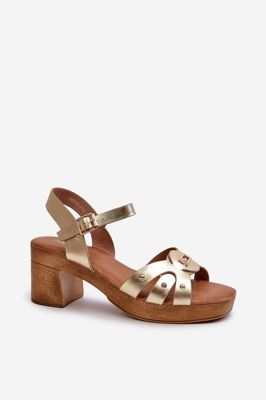 sandalen op hak model 196334 Step in style