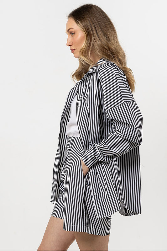 Overhemd met lange mouwen model 212200 awama