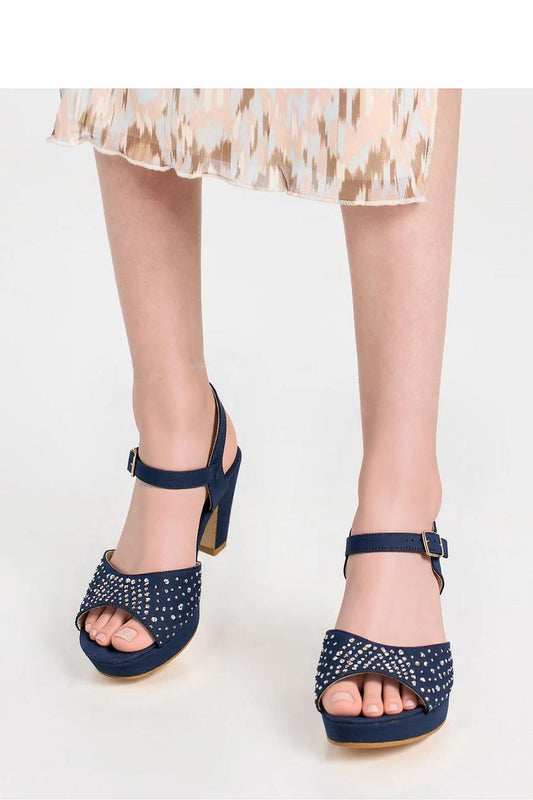 sandalen op hak model 212940 Inello