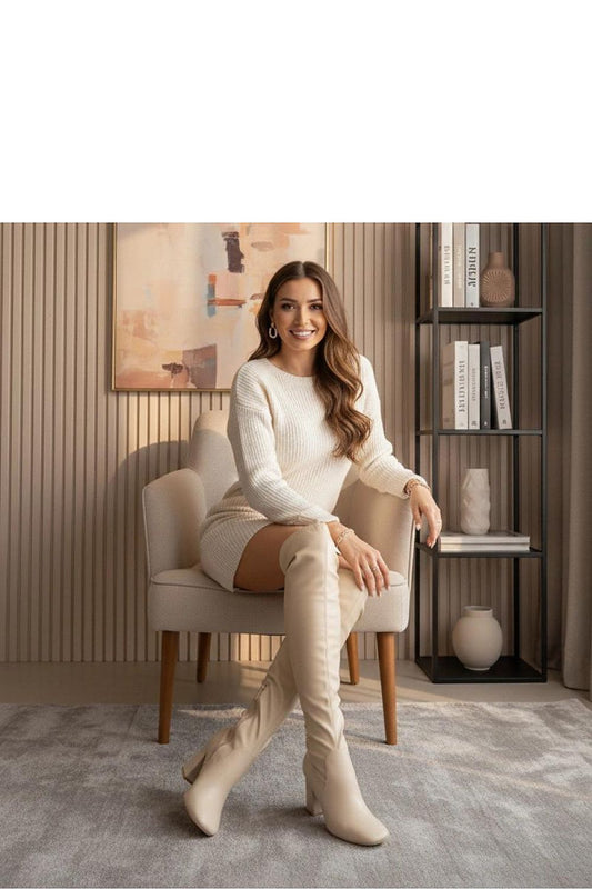 Laarzen met hoge hakken model 221677 Solea