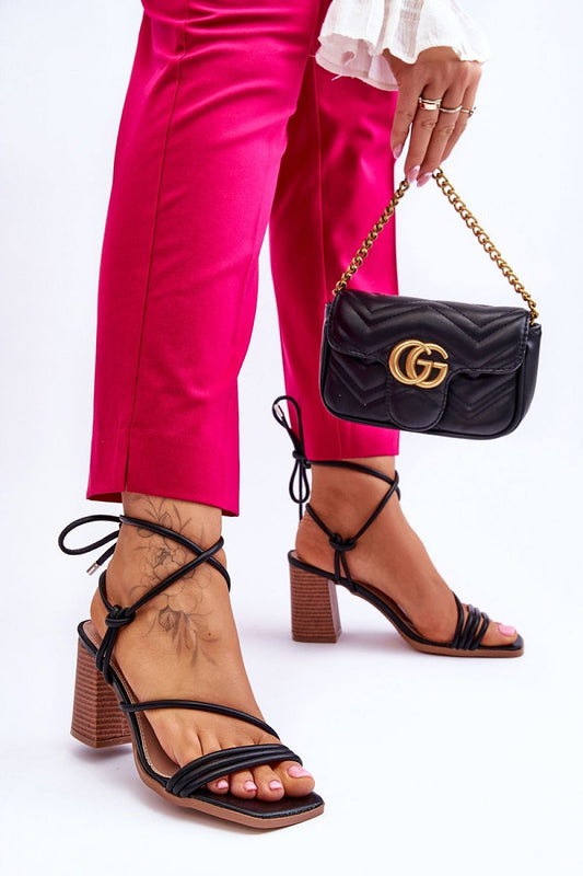 sandalen op hak model 178464 Step in style