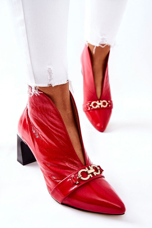 Laarsjes op sleehak model 183997 Step in style