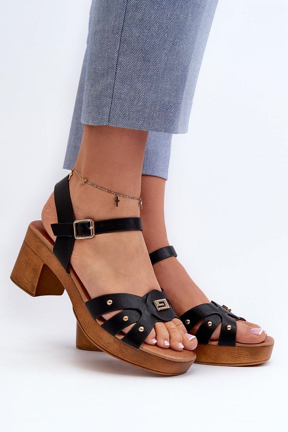  sandalen op hak model 196335 Step in style 
