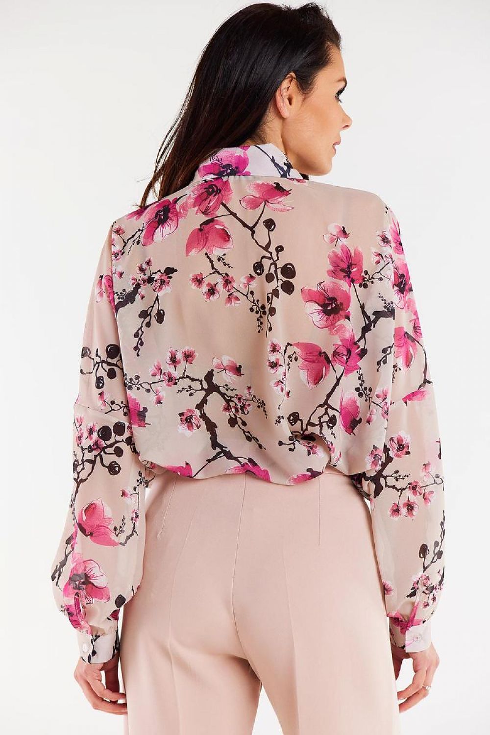  Overhemd met lange mouwen model 196619 awama 