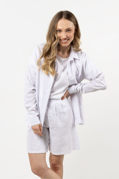  Overhemd met lange mouwen model 212189 awama 