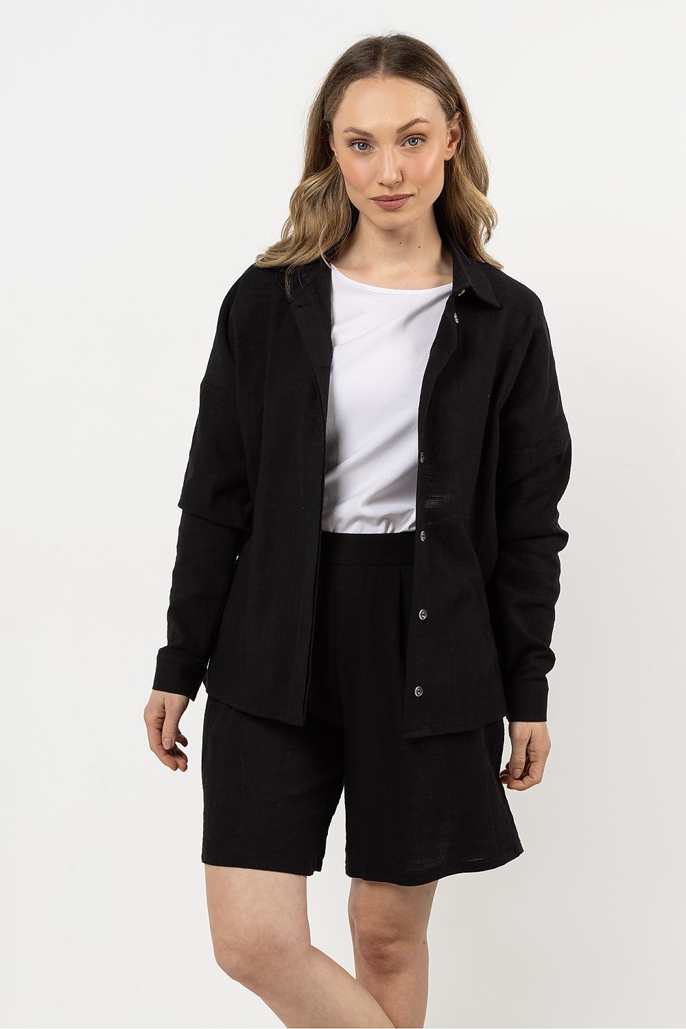  Overhemd met lange mouwen model 212190 awama 