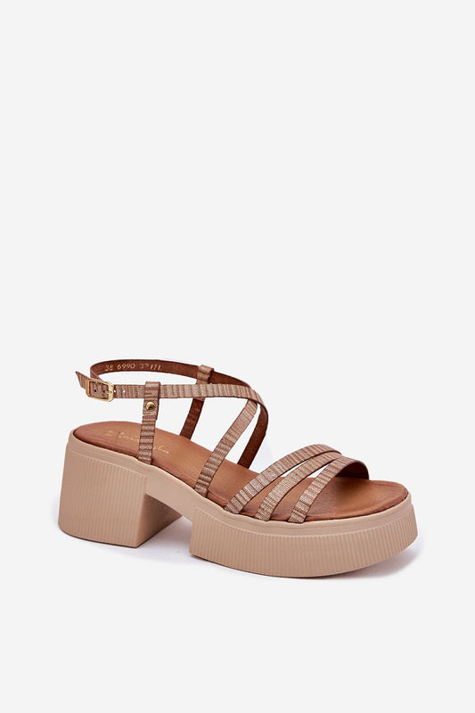  sandalen op hak model 214994 Step in style 