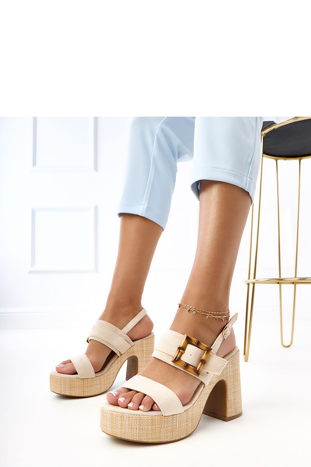  sandalen op hak model 215594 PRIMO 