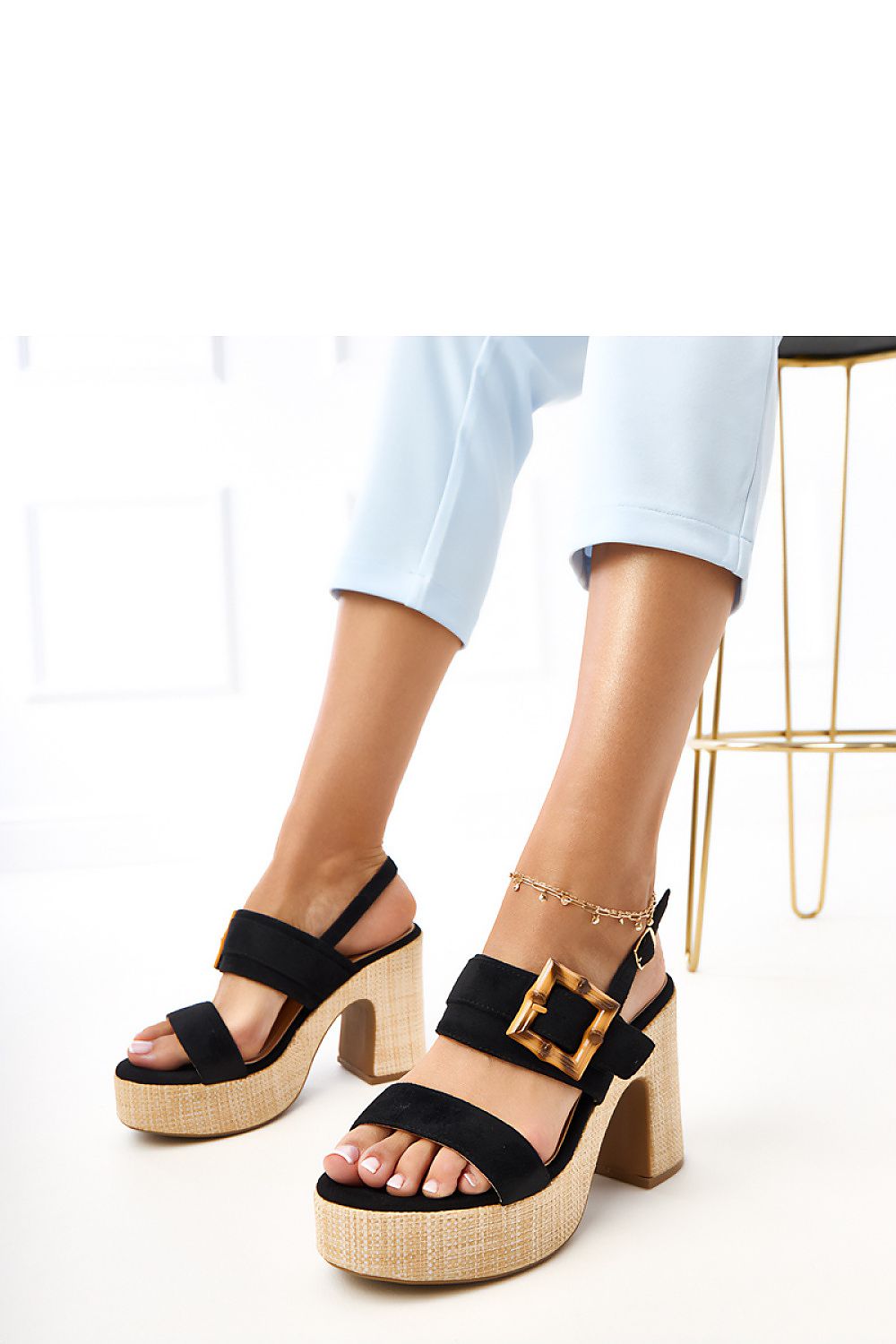  sandalen op hak model 215595 PRIMO 