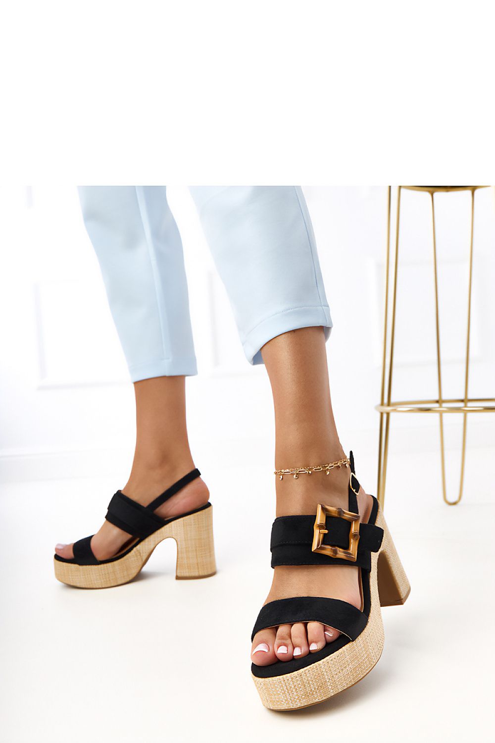  sandalen op hak model 215595 PRIMO 