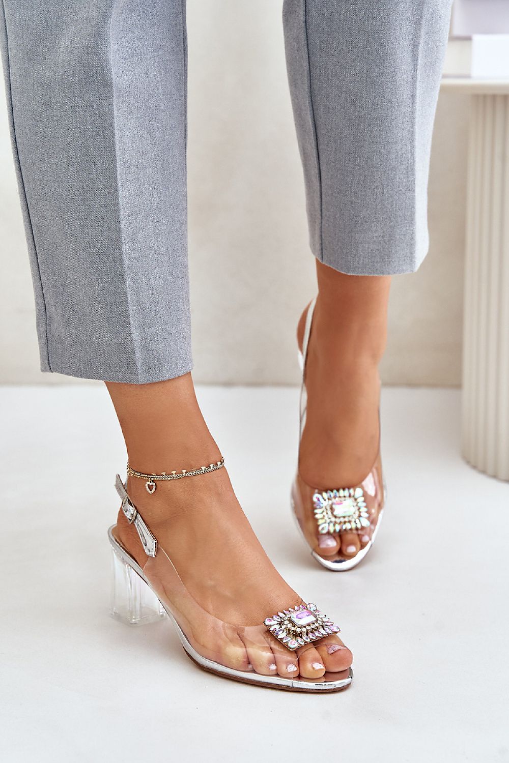  sandalen op hak model 215722 Step in style 