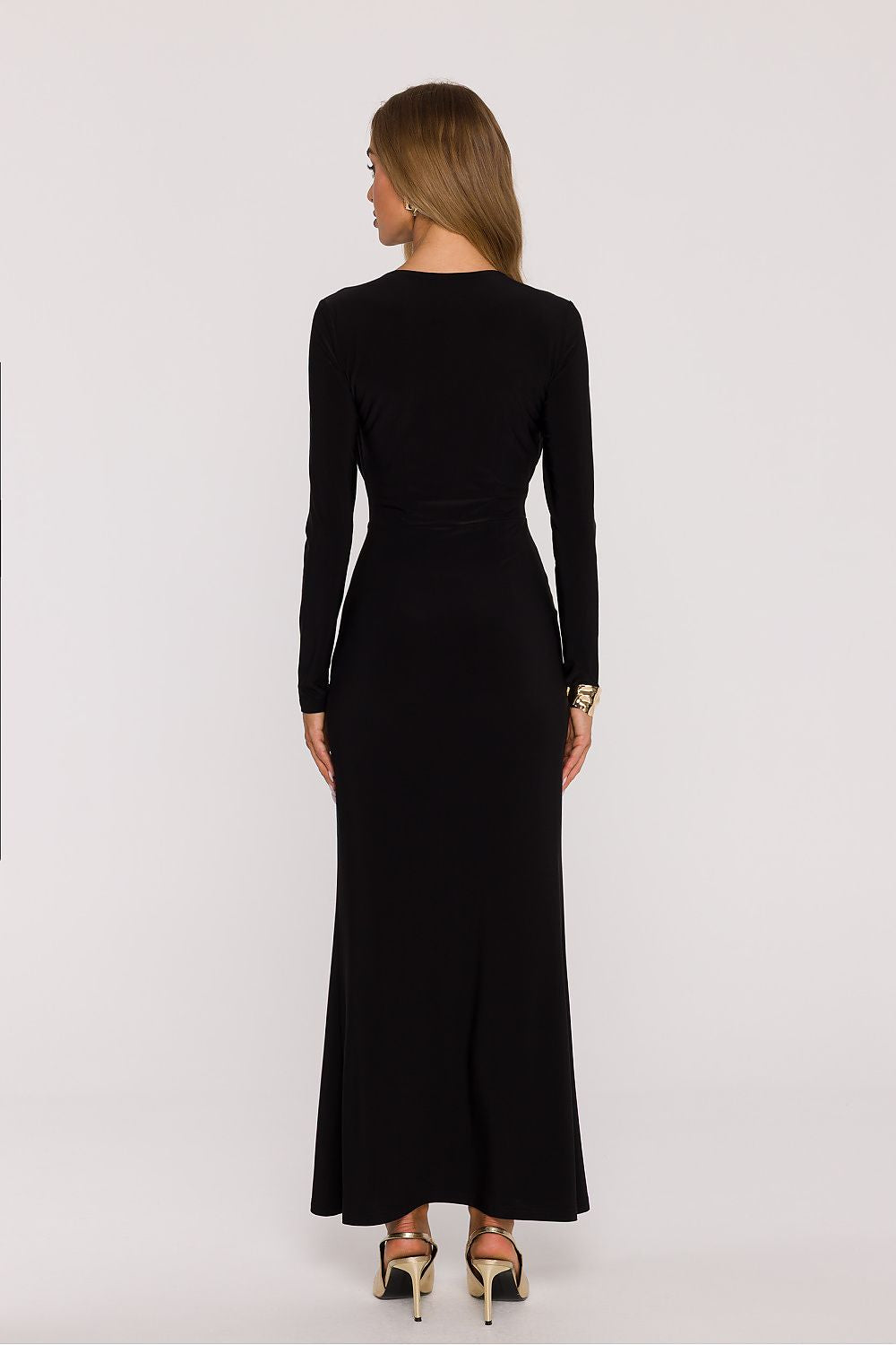  Lange jurk model 219988 Moe 