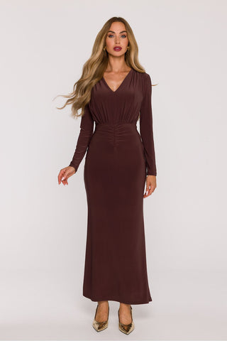  Lange jurk model 219989 Moe 