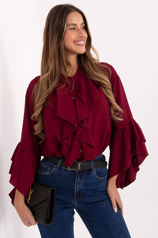  Overhemd met lange mouwen model 220226 Rue Paris 