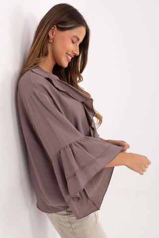  Overhemd met lange mouwen model 220227 Rue Paris 