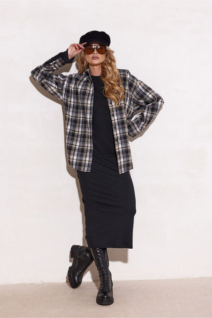  Overhemd met lange mouwen model 220467 Roco Fashion 