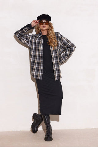  Overhemd met lange mouwen model 220467 Roco Fashion 