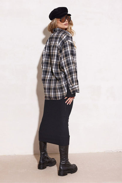  Overhemd met lange mouwen model 220467 Roco Fashion 