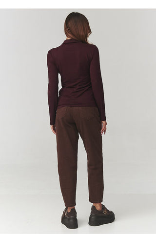  blouse model 220808 Makadamia 