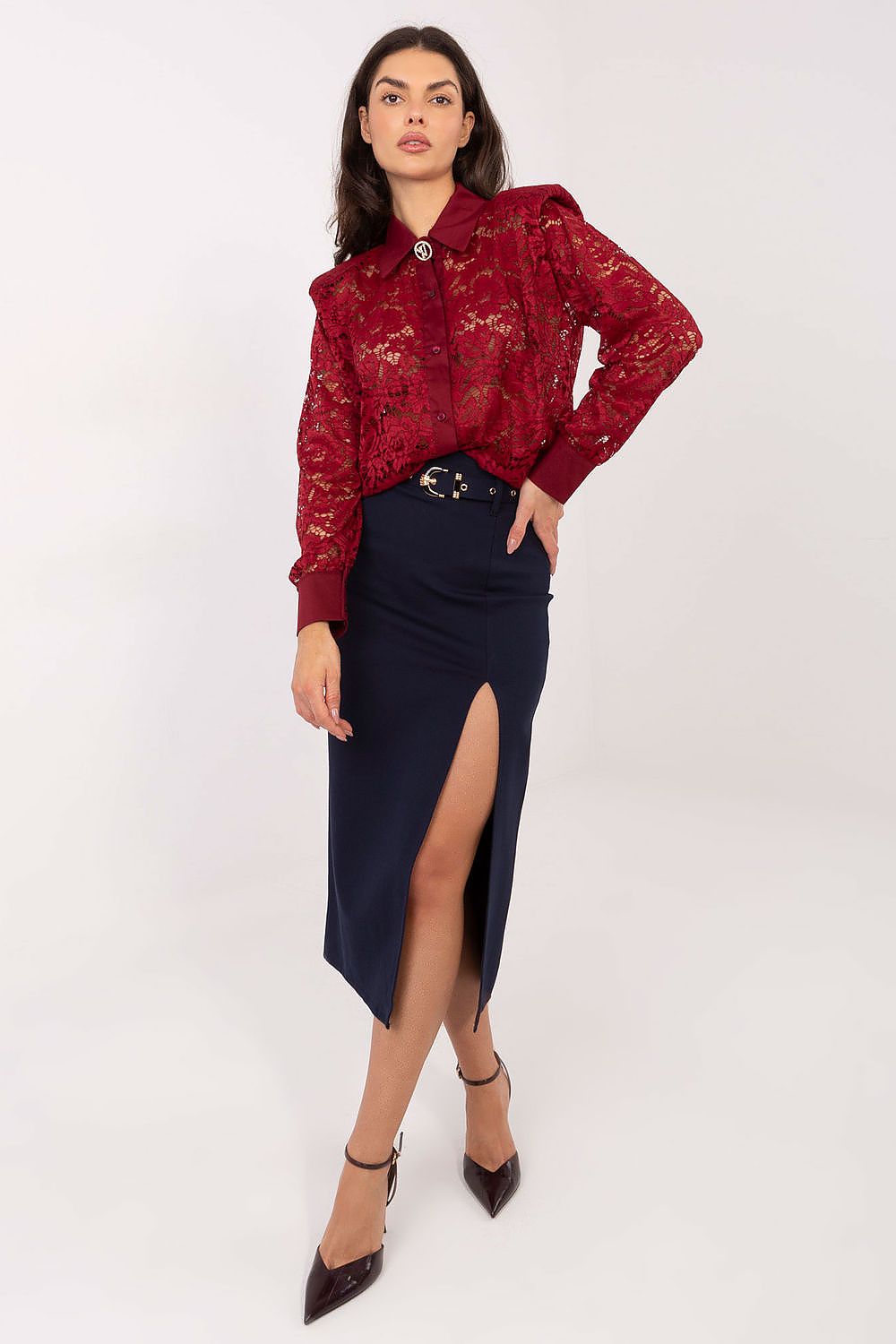  Overhemd met lange mouwen model 222319 Italy Moda 