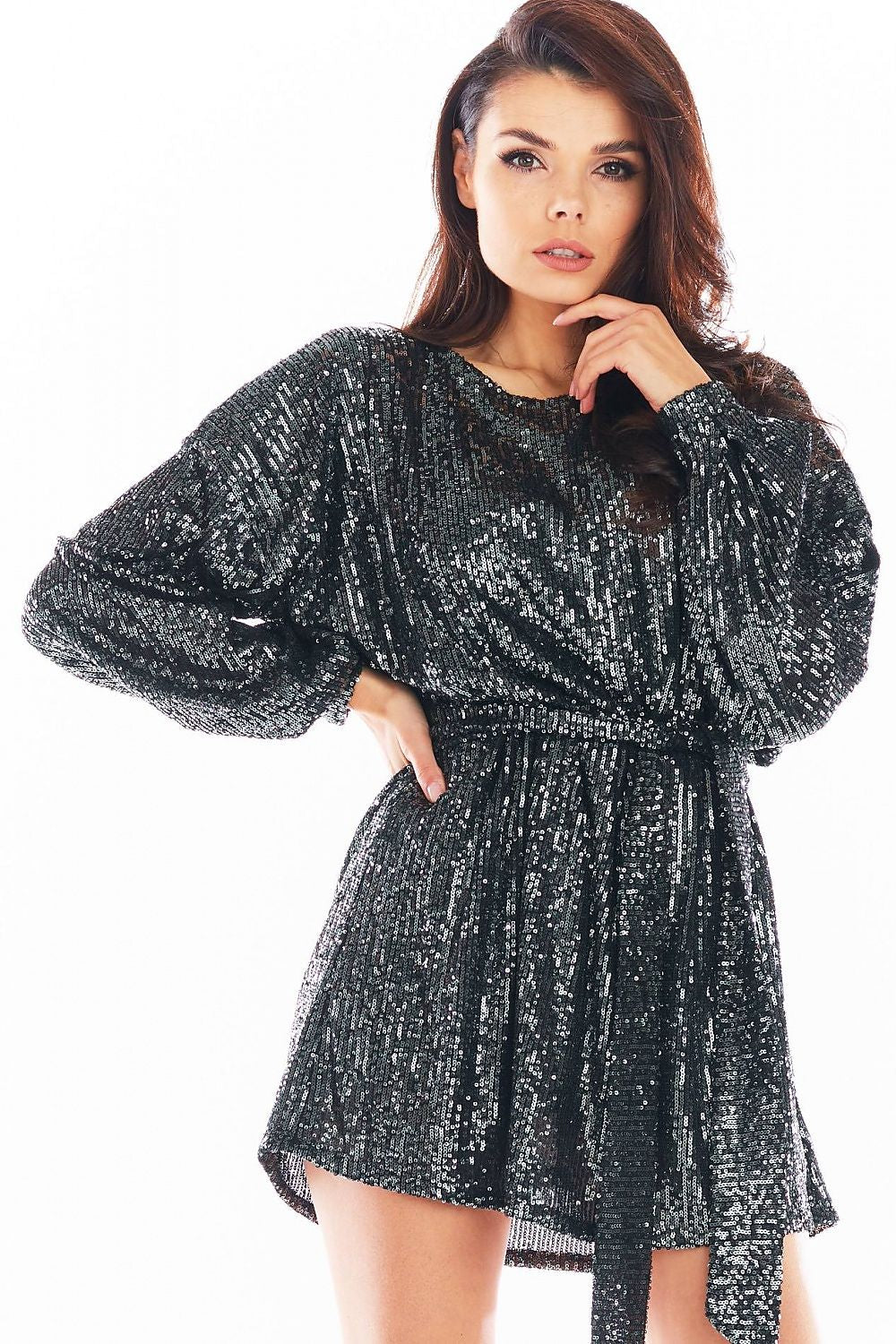  Korte jurk model 150767 awama 