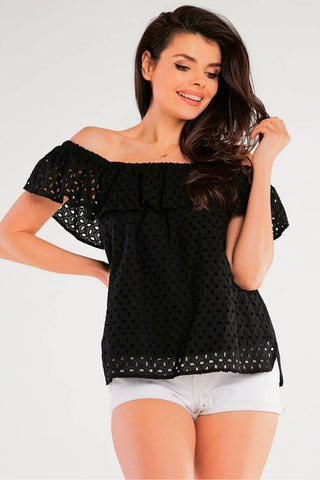  blouse model 166802 awama 