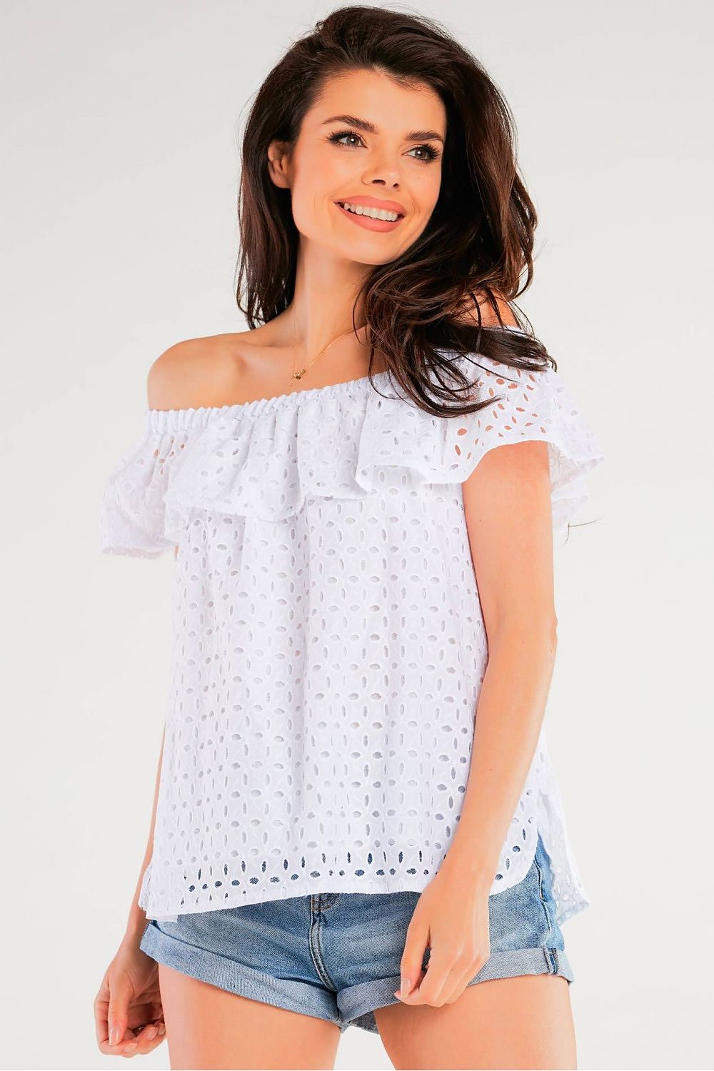  blouse model 166803 awama 