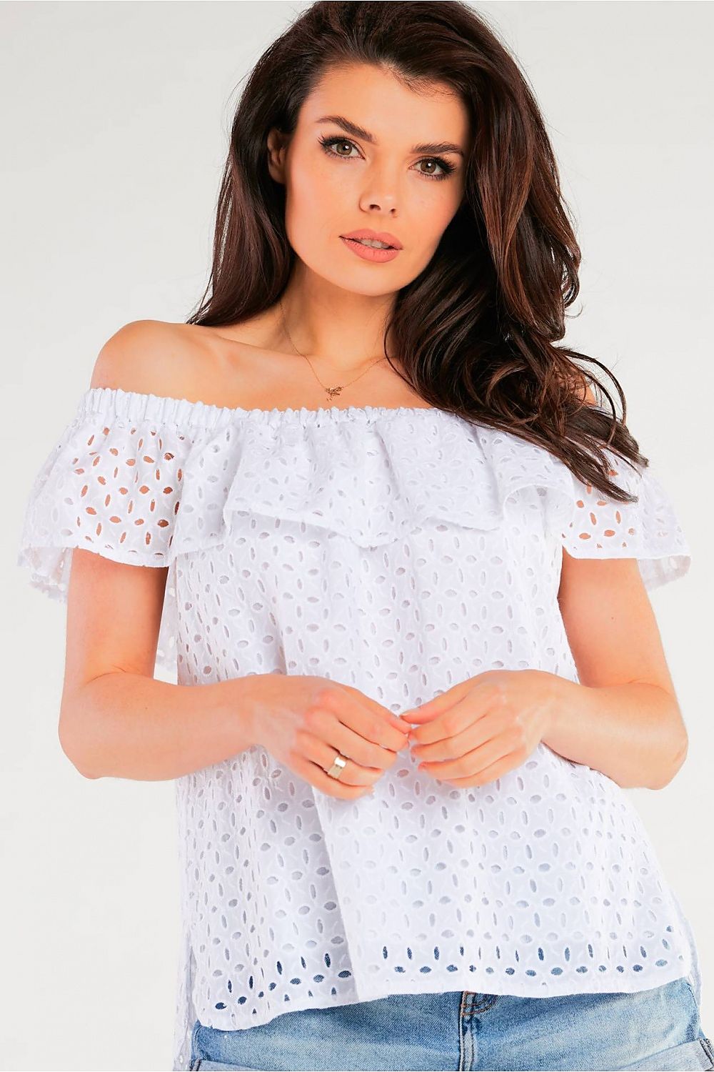  blouse model 166803 awama 