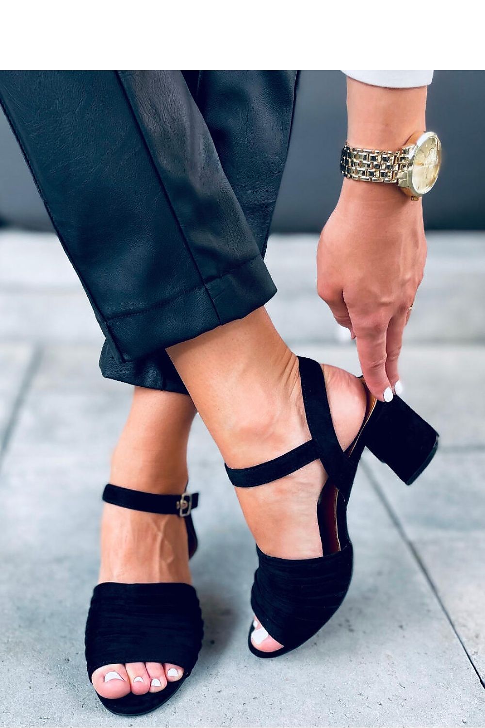  sandalen op hak model 167469 Inello 