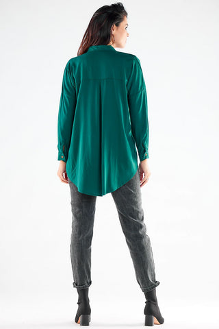  Overhemd met lange mouwen model 173922 awama 