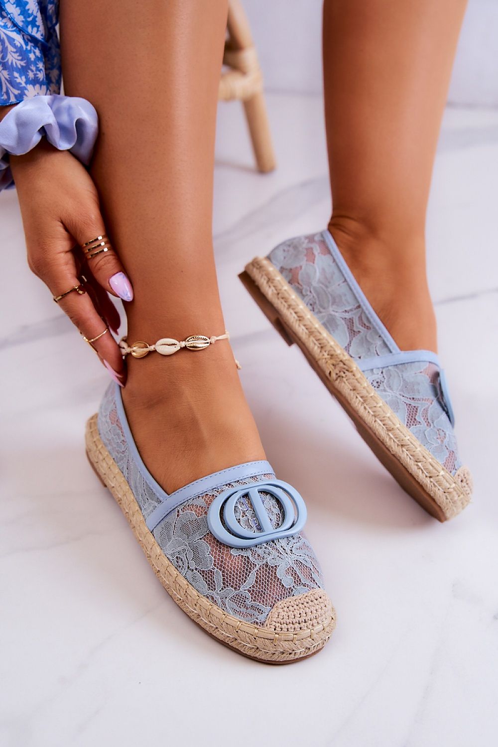  Espadrilles model 181037 Step in style 